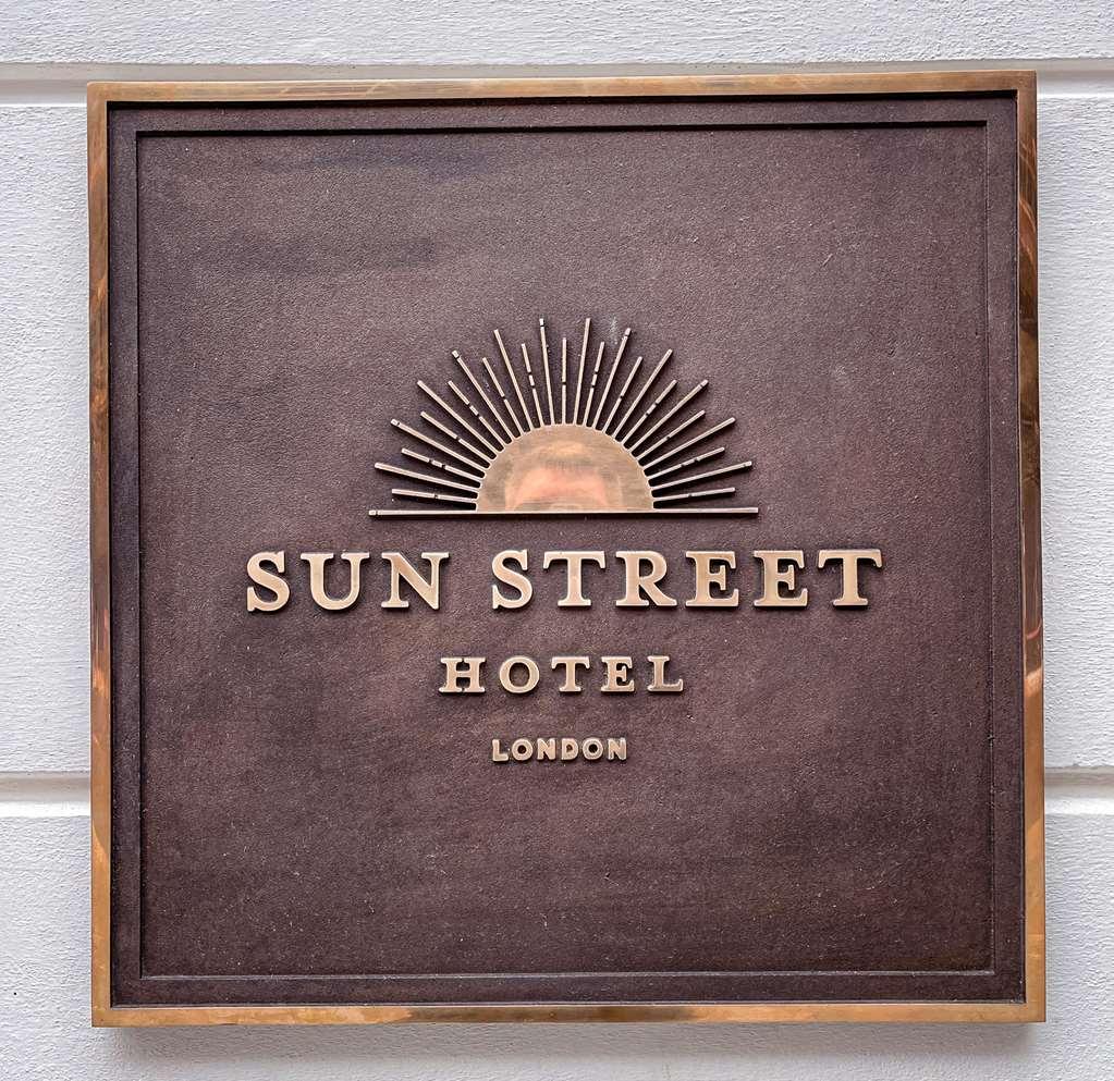 Sun Street Hotel Shoreditch 伦敦 外观 照片 The hotel's logo