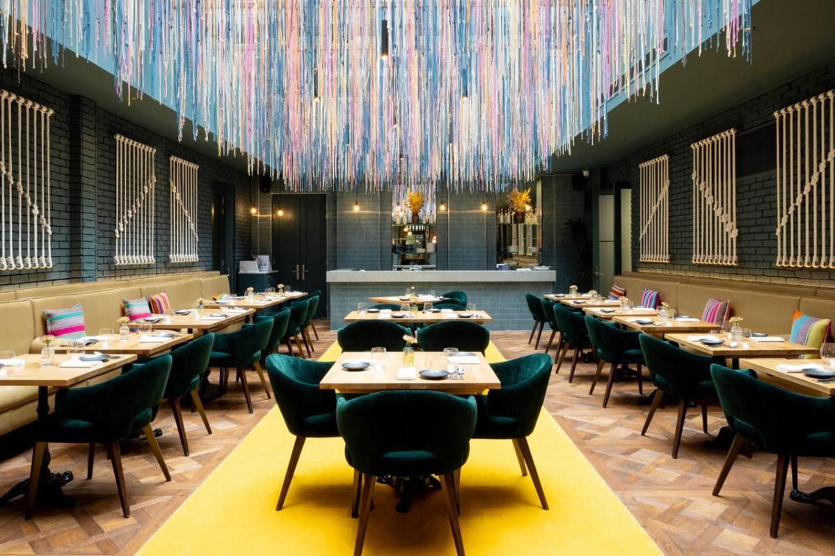 Sun Street Hotel Shoreditch 伦敦 外观 照片 Restaurant interior